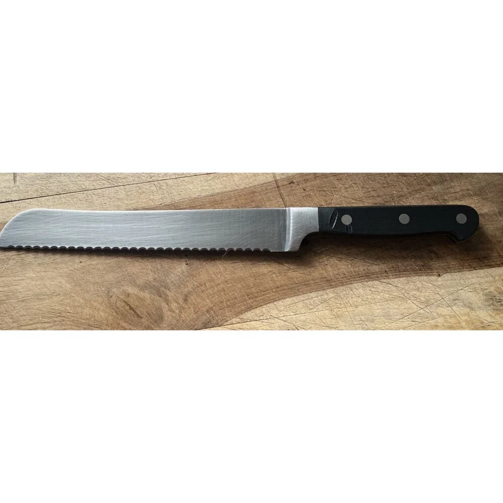 David Burke 8inch Bread Knife 8 inch High Carbon Steel Serrated Blade